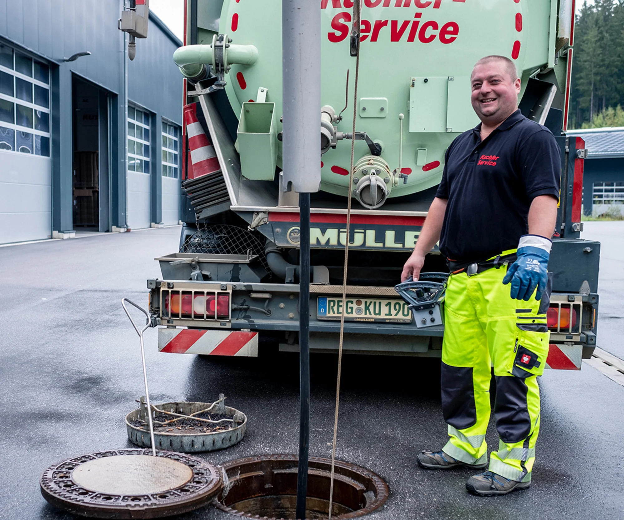 Über Kuchler Kanalreinigung Treffelstein