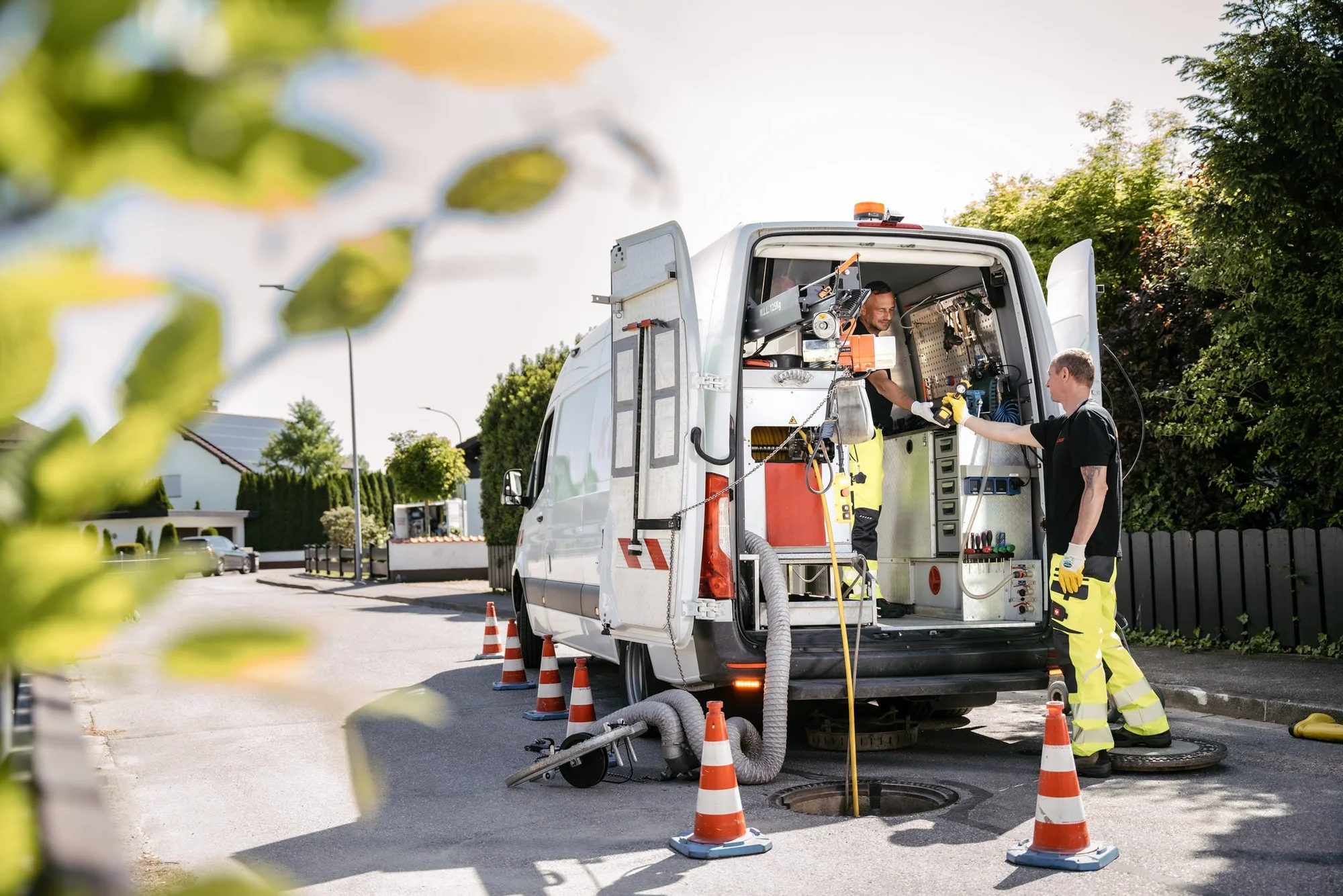 Kanalreinigung Treffelstein mit moderner Technik